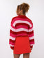 Knitted sweater Annelies | Pink/red