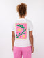 T-shirt La dolce vita | Pink/green