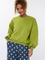 Sweater Floral | Apple green