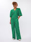 SAMPLE Hose Veerle | Grüner Print