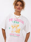 T-shirt Cocktail club | Pink/green