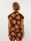 Blouse Veronica | Brown shells