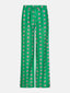 SAMPLE Hose Veerle | Grüner Print