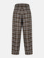 Pants Florance | Brown/blue check