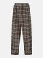Pants Florance | Brown/blue check
