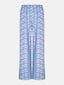 Pants Mara | Turquoise flower