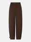 Pants Yoko | Dark brown