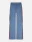 SAMPLE Pants Zizi | Denim blue/burgundy