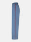 Pants Zizi Tall | Denim blue/burgundy