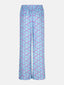 Pants Zola | Turquoise flower