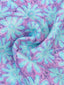 Pants Zola | Turquoise flower