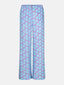Pants Zola | Turquoise flower