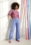 SAMPLE_Hosen Solange | Blau