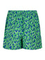 Short Katie | Blue/green print