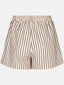 Short Beth | Brown stripe