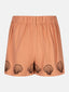 Short Elena | Burnt orange
