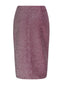 BEISPIEL Rock Beverly | Burgund/Silber