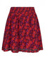 Skirt Florentine | Red/purple flower