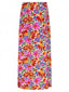 SAMPLE Skirt Romy | Purple/blue flower