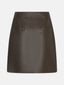 Skirt Alana | Dark brown