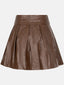 Skirt Janine | Coffee brown