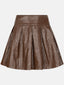 Skirt Janine | Coffee brown