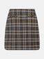 Skirt Jessica | Brown/blue check