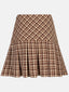 Skirt Molly | Brown check