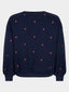 Sweater Hearts Navy