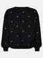 Sweater Hearts | Black/gold