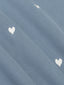 SAMPLE Sweater Hearts | Blue grey/ecru