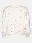 SAMPLE Sweater Hearts | Ecru/pink