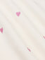 SAMPLE Sweater Hearts | Ecru/pink