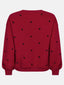 Sweater Hearts | Red/black