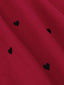Sweater Hearts | Red/black