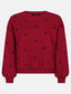 Sweater Hearts | Red/black