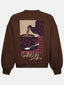Sweater Spill the tea | Brown/burgundy