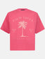 SAMPLE T-Shirt Palmen | Korallenrosa