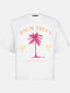 SAMPLE T-Shirt Palmen | Off-white/mehrfarbig