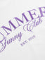 T-shirt Summer Sunday club B-keuze | Lilac