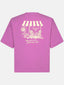 T-shirt Ydence cafe | Pink purple
