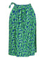 Top Mandy | Blau/grüner Druck