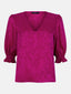 MUSTER Top Romilly | Fuchsia-Lila