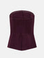 Top Asher | Aubergine