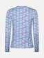 Top Christine | Turquoise flower