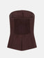 Top Darla | Red brown