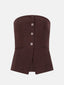 Top Darla | Red brown