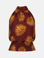 SAMPLE Top Jamie | Red brown