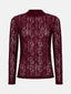 SAMPLE Top Roberta | Burgundy