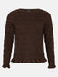 Top Sonia | Dark brown